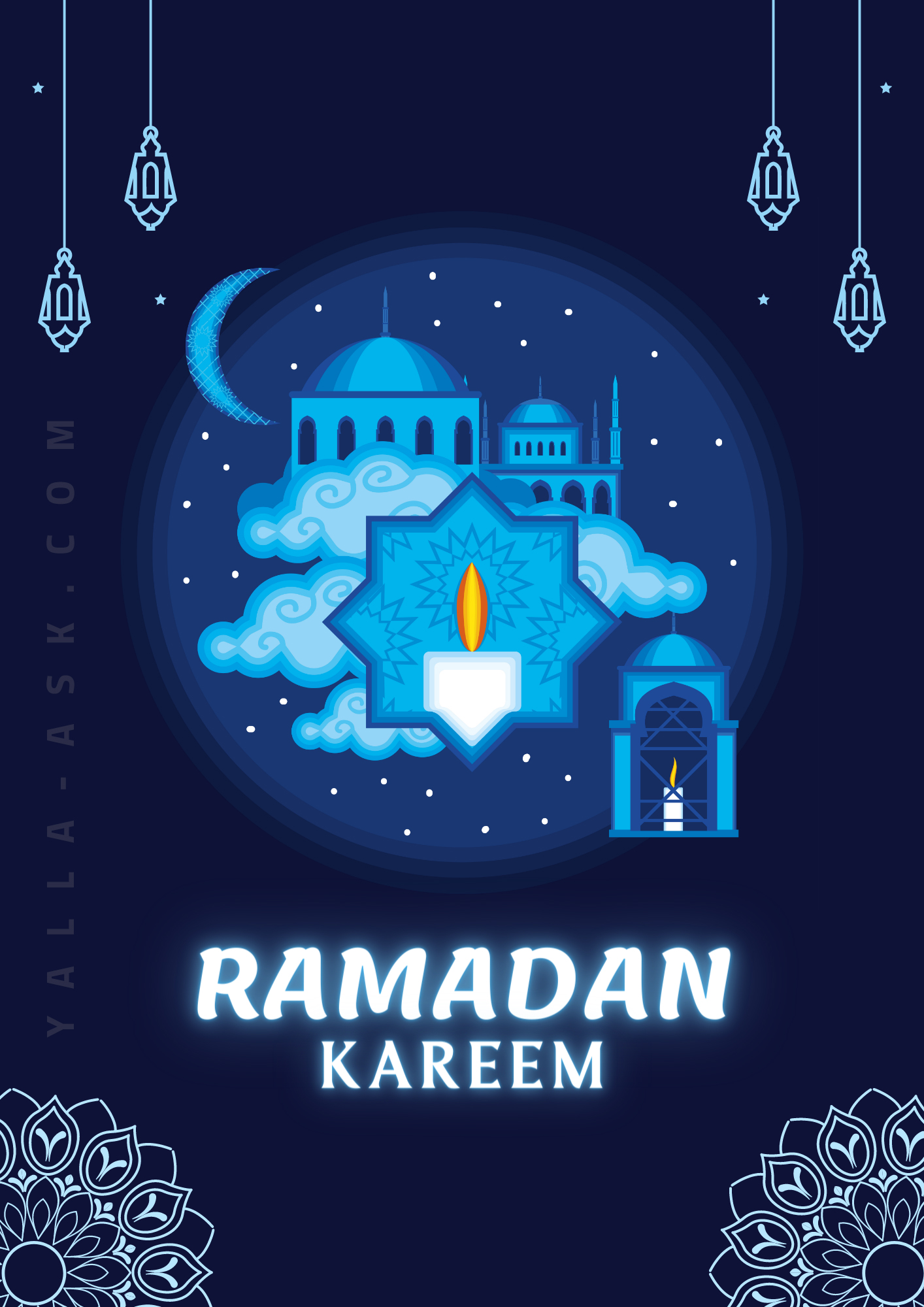 صور تهنئة شهر رمضان الكريم
